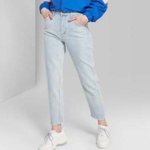 Wild Fable High Rise Mom Jean